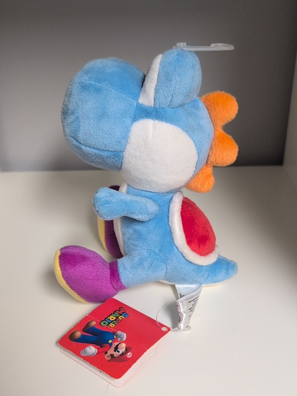 💜2/$20💜 Super Mario Blue Yoshi 7" Plush BNWT - Picture 3 of 4